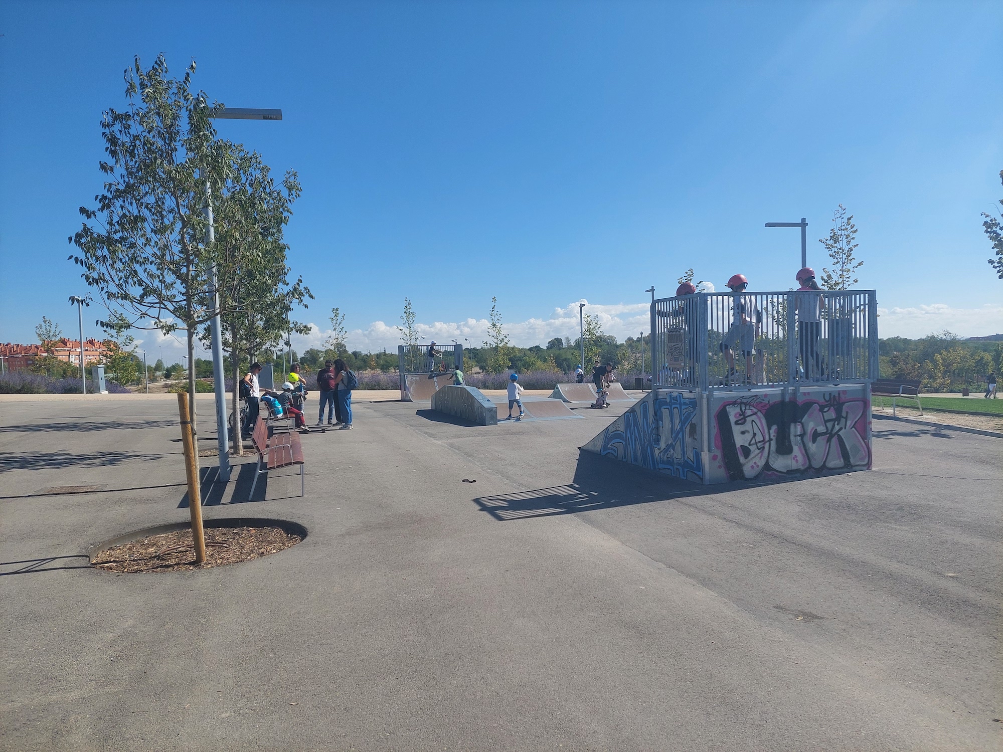 Cuña Verde skatepark